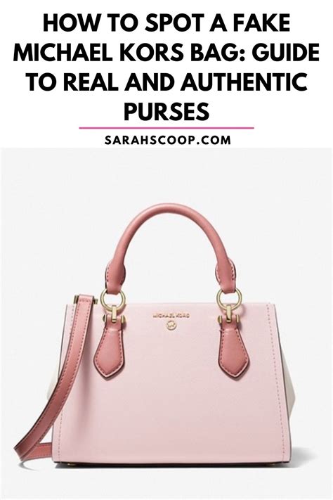 how to spot a fake michael kors purse ebay|authentic michael kors.